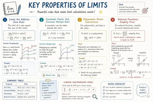 AP Calculus 学习表信息图示例