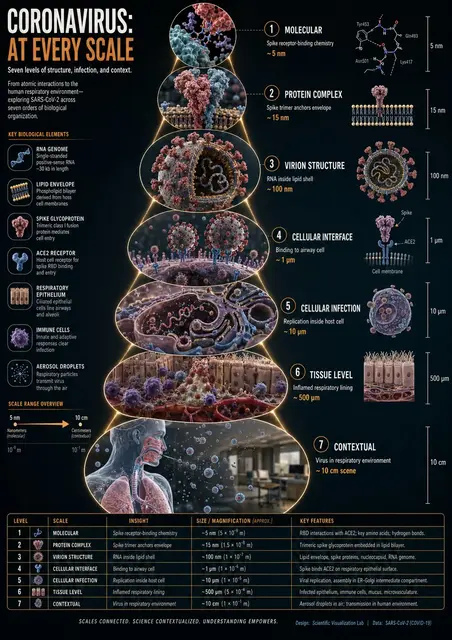 尺度缩放科学信息图示例
